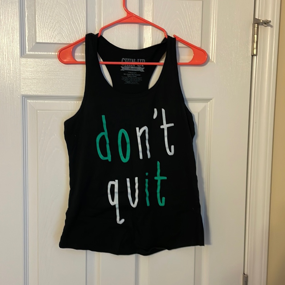Womens Athletic/Motivational Tank Top